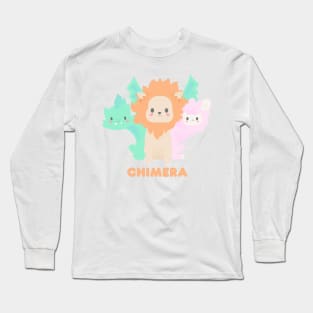 Kawaii Chimera Monster Long Sleeve T-Shirt